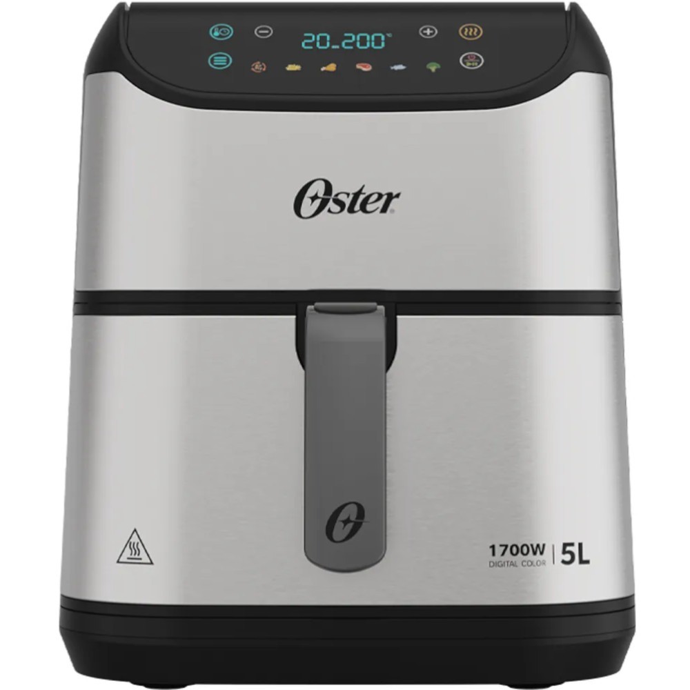 Fritadeira elétrica sem óleo air fryer digital 5L 1700W  Painel Touch - OFRT930 Oster