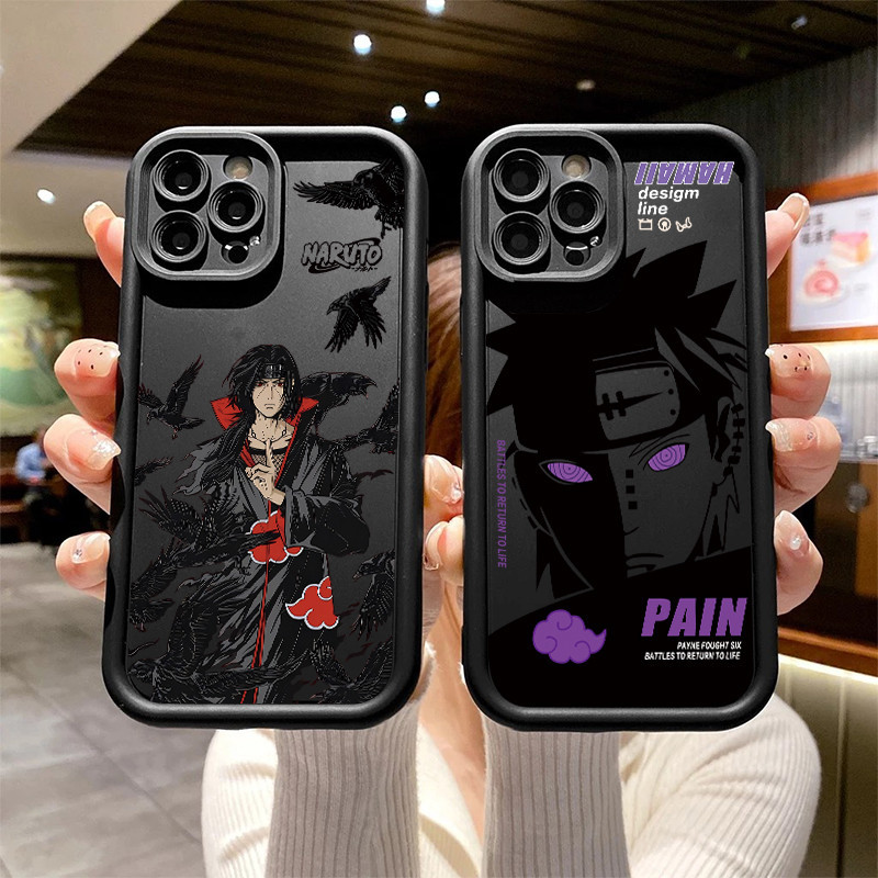 Capinha Capa de silicone Anti-impacto Naruto para Samsung A15 A72 A05S A54 S20 S21 S22 S23 S24 S25 FE ULTRA