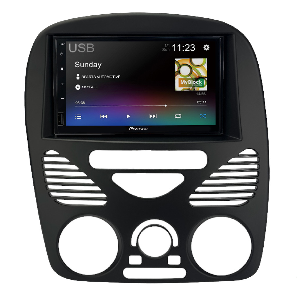 Kit Multimidia Pioneer Palio Fire Siena Strada G2 Com Ar