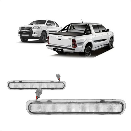 Lente Cristal Hilux Peça De Traseiro Toyota 2012 2013 2014 2015
