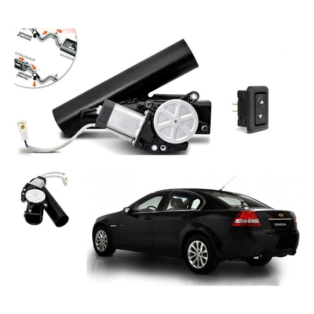 Difusor Escapamento Chevrolet Novo Omega Ronco Esportivo