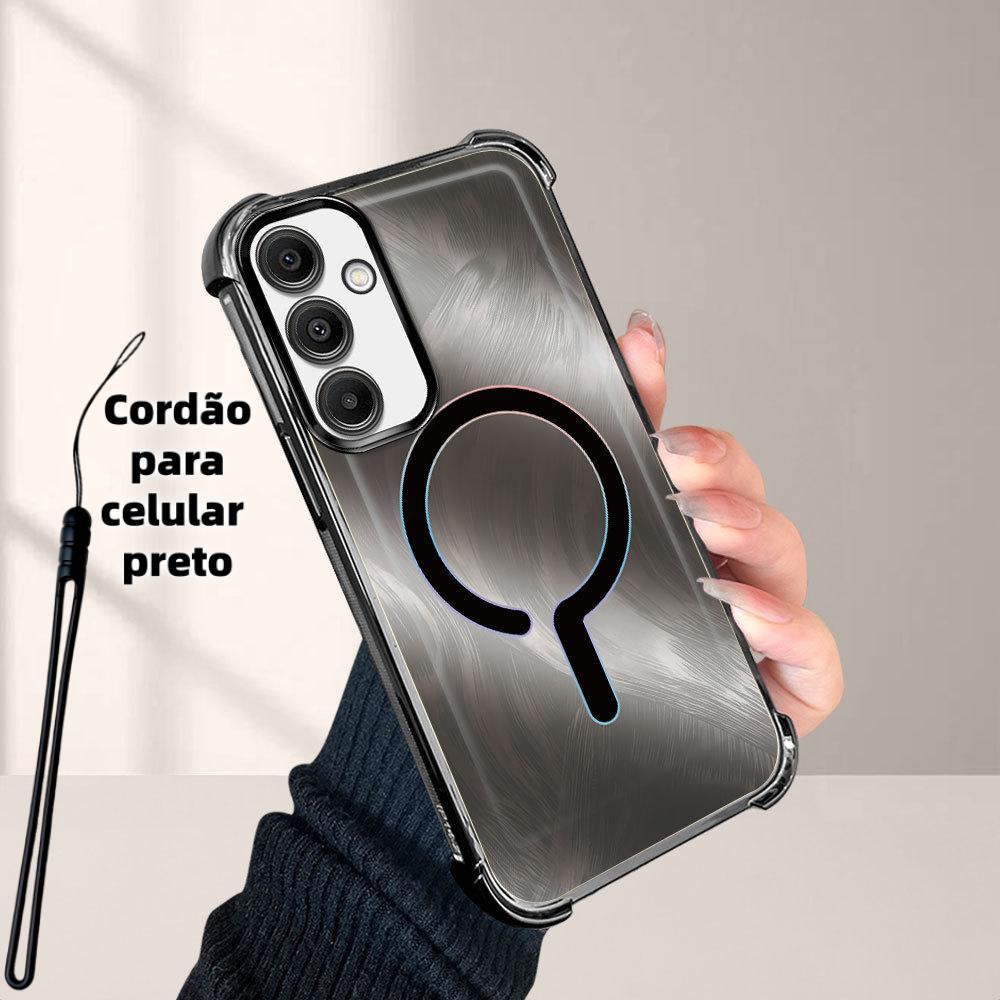 Capinha Capa Macia Telefone Anti Impacto Transparente Luxo Para Samsung Galaxy A16 4G 5G Soft Anti Choque Capas 0965FS