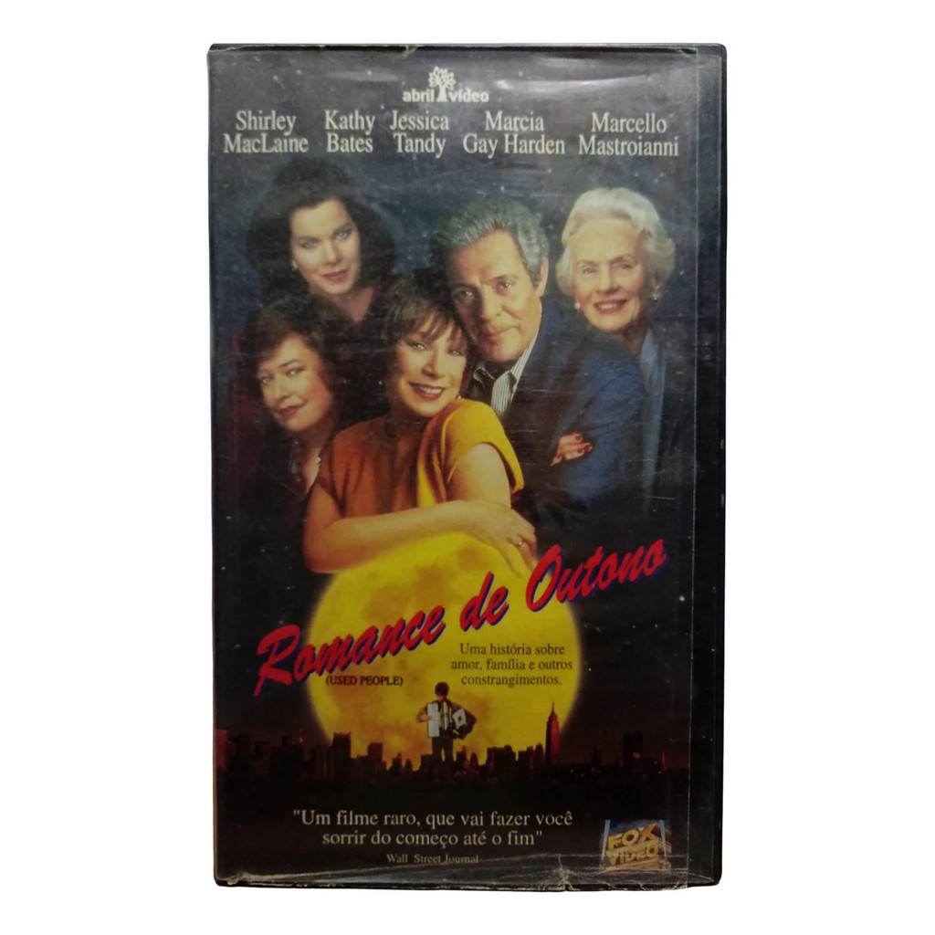 Vhs Romance De Outono - Shirley Maclaine