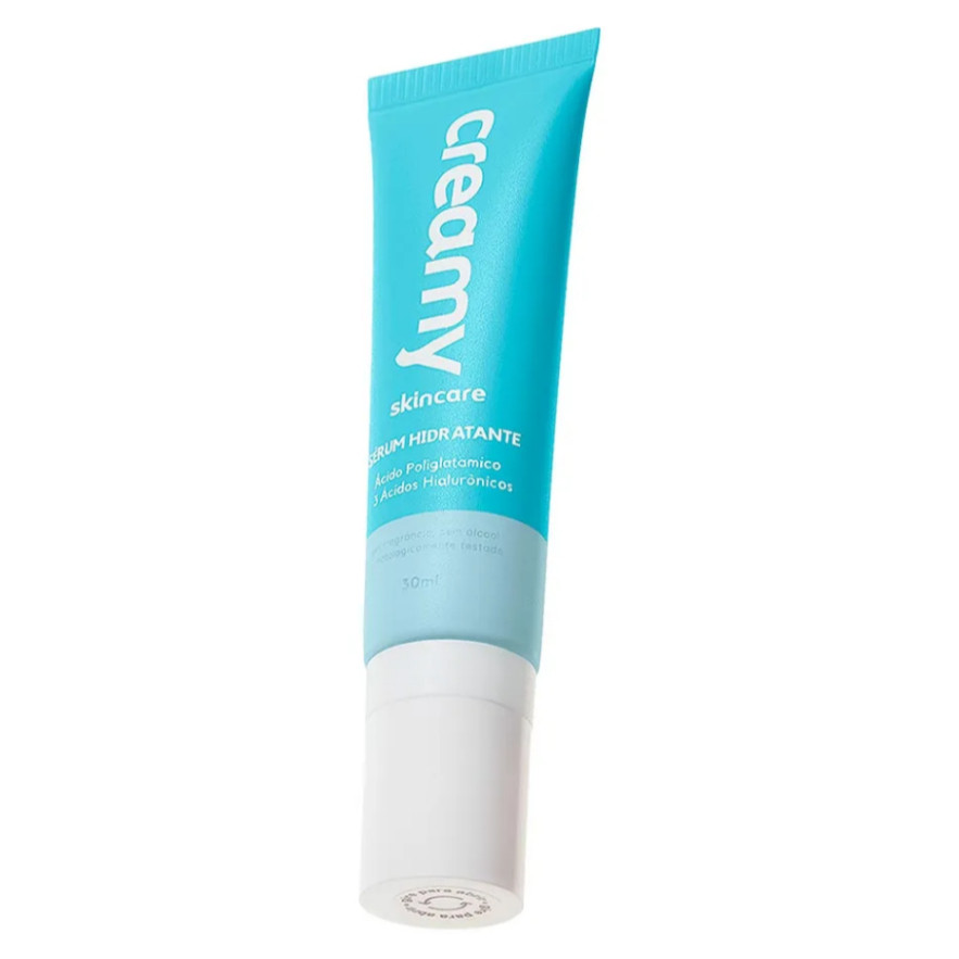 Creamy Skincare Sérum Hidratante Facial pele Oleosa - 30ml em Oferta na Shopee