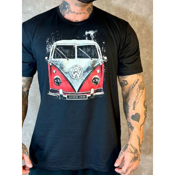 Camiseta masculina estilosa luxo "combi" blusa masculina peruana camisa streetwear 100% algodão DIVERSE!