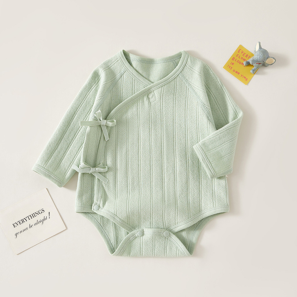 Bebê recém-nascido macacão primavera outono inverno puro algodão roupa interior Base roupas de bebê monge roupas pijamas