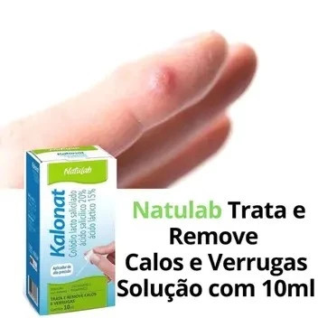 Kalonat Natulab Calos e Verrugas 10 mL - Opções com 1 ou 2 Unidades — imagem 2 de 2
