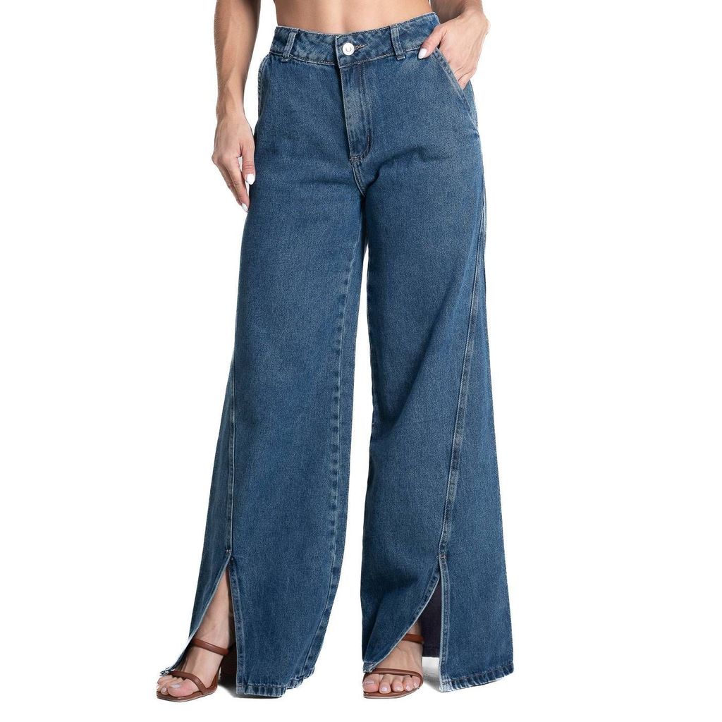 Calça Jeans Sawary Wide Leg - 281716