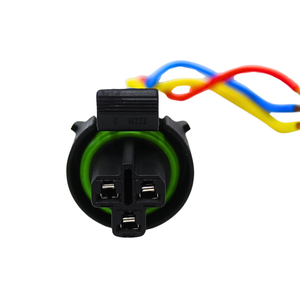 Chicote Conector Plug 3 Vias Cebolão Do Radiador Linha Fiat