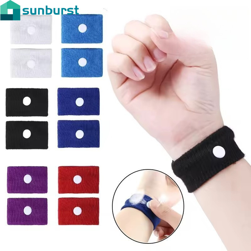 4-1 Pares De Pulseiras Anti-Enjoo De Viagem-Pulseira Para Carro , Barco , Avião Enjôo-Acessórios De Suporte De Pulso-Ant