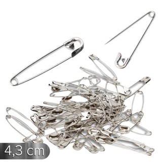 Alfinetes de Segurança Prata ou Dourado 38mm - Caixa com 400 Unidades em Oferta na Shopee