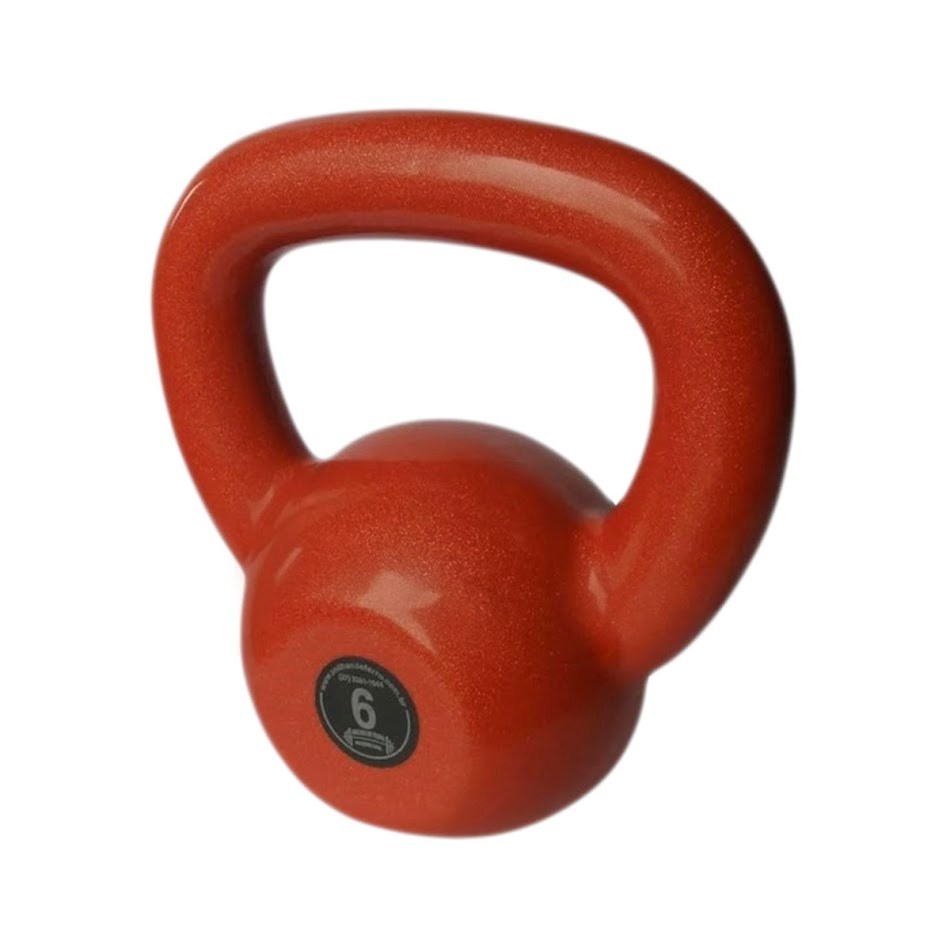 Kettlebell Emborrachado Treinamento Funcional Fitness 6,0 Kg