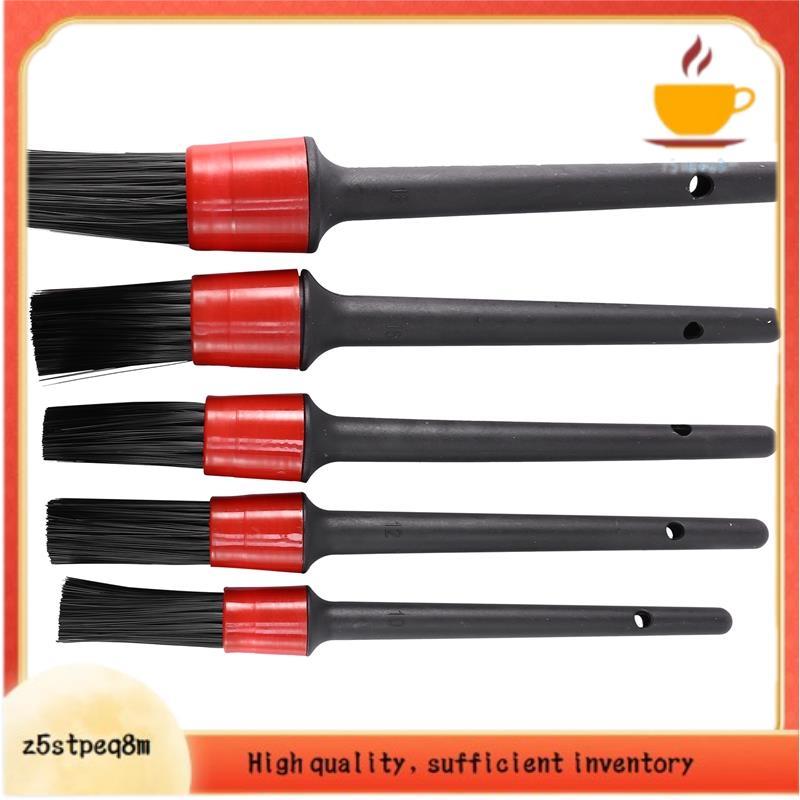 Escova De Detalhes (Conjunto De 5) , Escovas De Detalhamento Automático Perfeito Para Rodas De Limpeza Automotiva De Mot