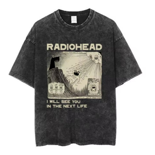 Camiseta Camisa Blusa Algodão Radiohead Fan Exclusive – Camiseta com Estilo Único e Autenticidade! camiseta
