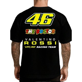 Camiseta Moto Gp Piloto Vr46 The Doctor Rossi Corrida Duas Rodas Algodão em Oferta na Shopee