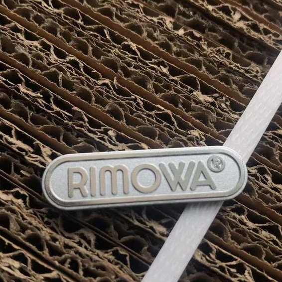 Liga De Alumínio À Prova D'água RIM0WAlogo , Etiqueta De Bagagem De Alta Qualidade Personalização Personalizada , Deixe 