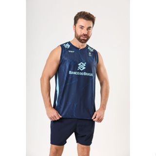 Regata Treino Vôlei Brasil Oficial Masculina Volt em Oferta na Shopee