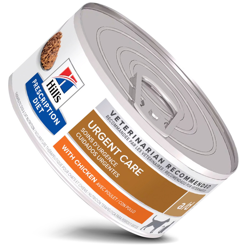 Ração Úmida Hills Prescription Diet A/D Cuidados Críticos para Cães e Gatos - 156g em Oferta na Shopee