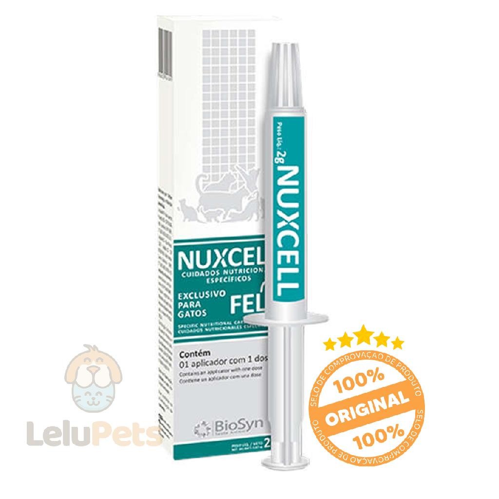 Nuxcell FEL Suplemento para Gatos - 2gr em Oferta na Shopee