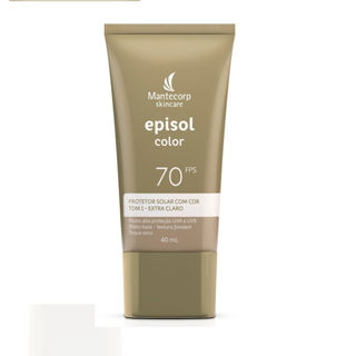 Protetor Solar Episol Color Tom 1 Extra Claro FPS 70 40ml em Oferta na Shopee