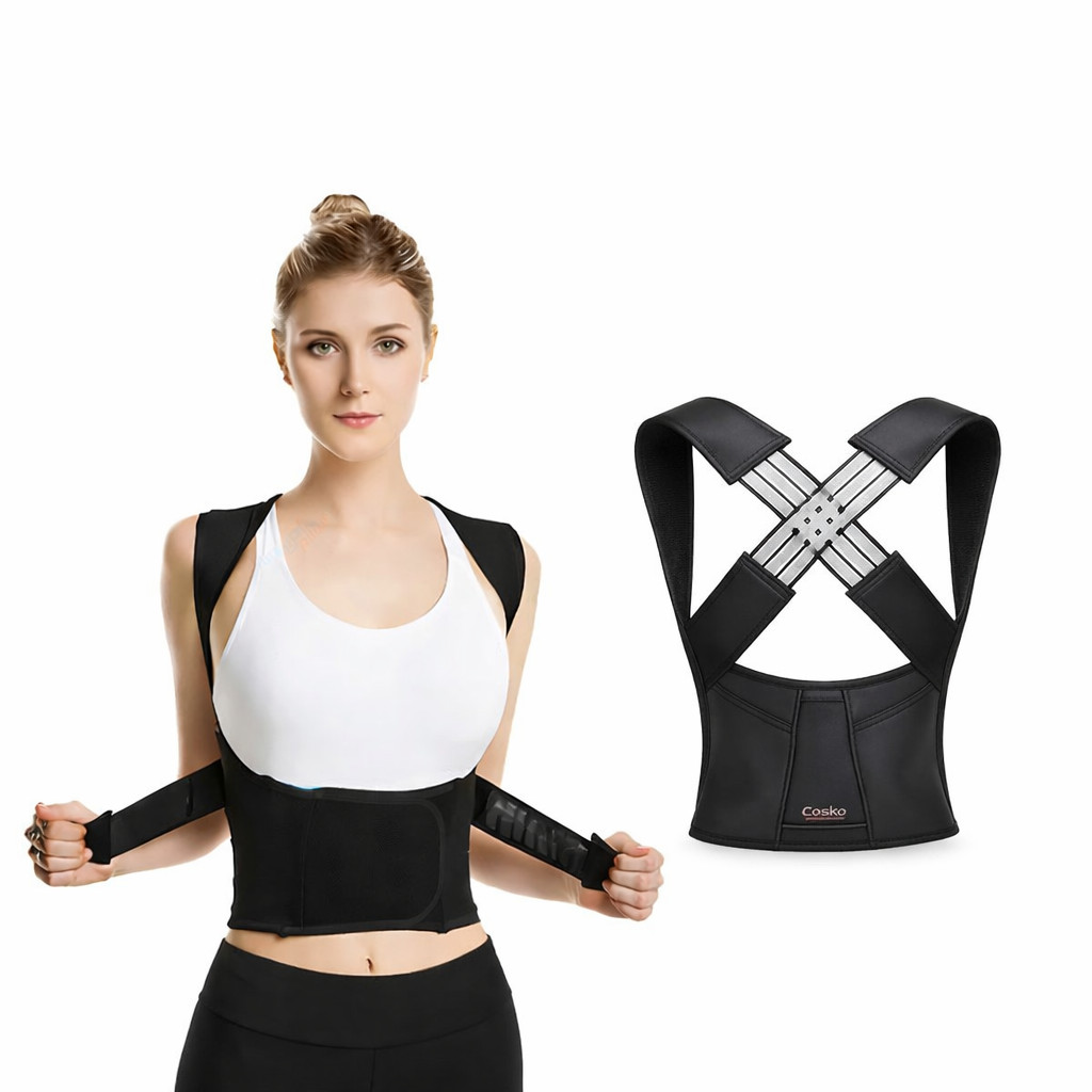Corretor Postural Ajustável Feminino Confortável para Uso Diário em Oferta na Shopee
