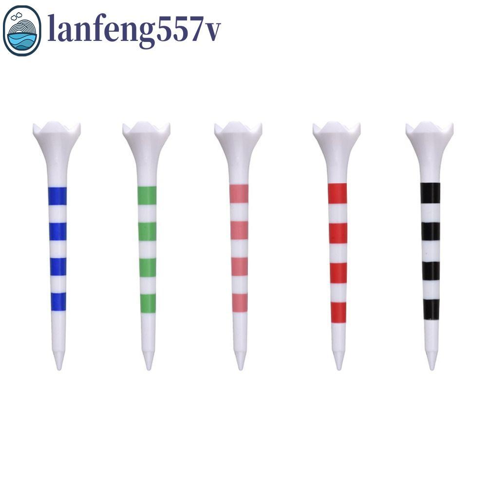 LANFENG Conjunto De Camisetas De Golfe , 20 Peças , Com Suporte Durável Para Bola Listras Profissionais , Prática