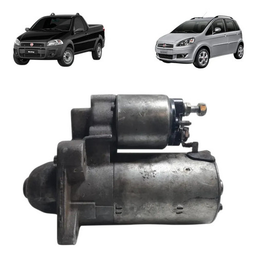 Motor Partida Palio Strada Idea Siena 1.0 1.4 Fire Original