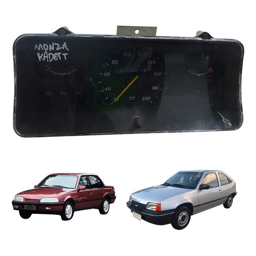 Painel Instrumento Chevrolet Monza Kadett  1992  1995  1998 Preto