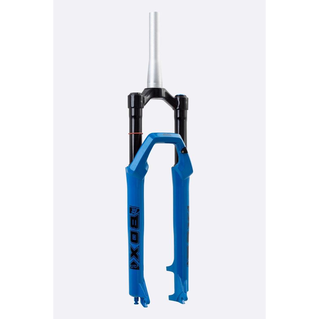 Suspensão Bike HUPI BOX Espiga Tapered 120mm Aro 26, 27.5 e 29 Azul
