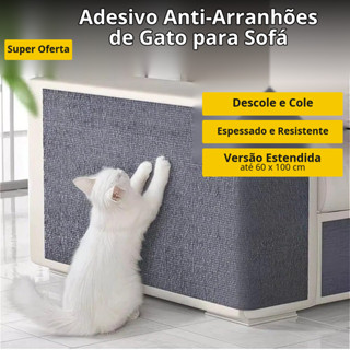 Arranhador Adesivo para Gatos – Protetor de Sofá, Cama e Móveis em Oferta na Shopee