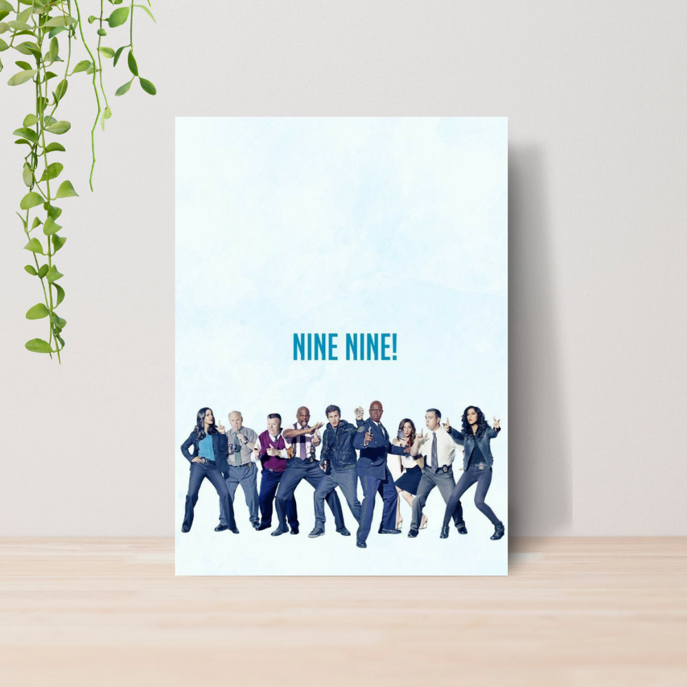 Quadro Decorativo Brooklyn Nine Nine Série 08 | Placa 20x28