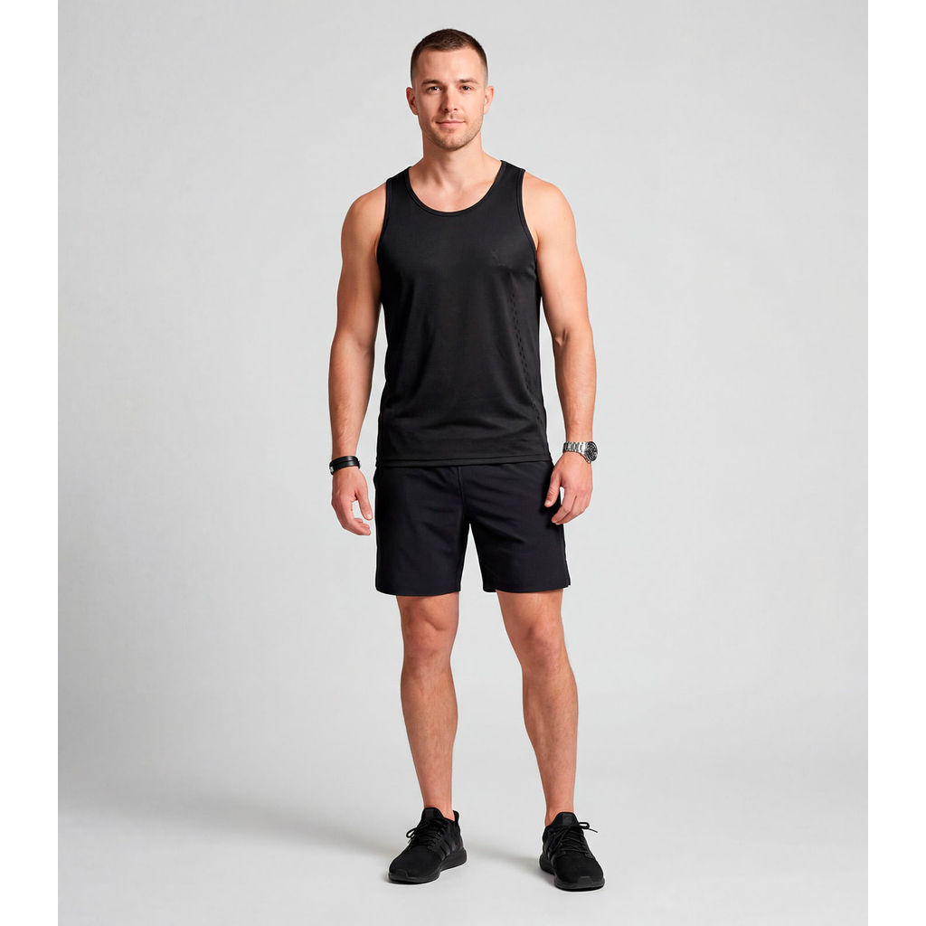 Regata Masculina Dry Fit Shift Preto em Oferta na Shopee