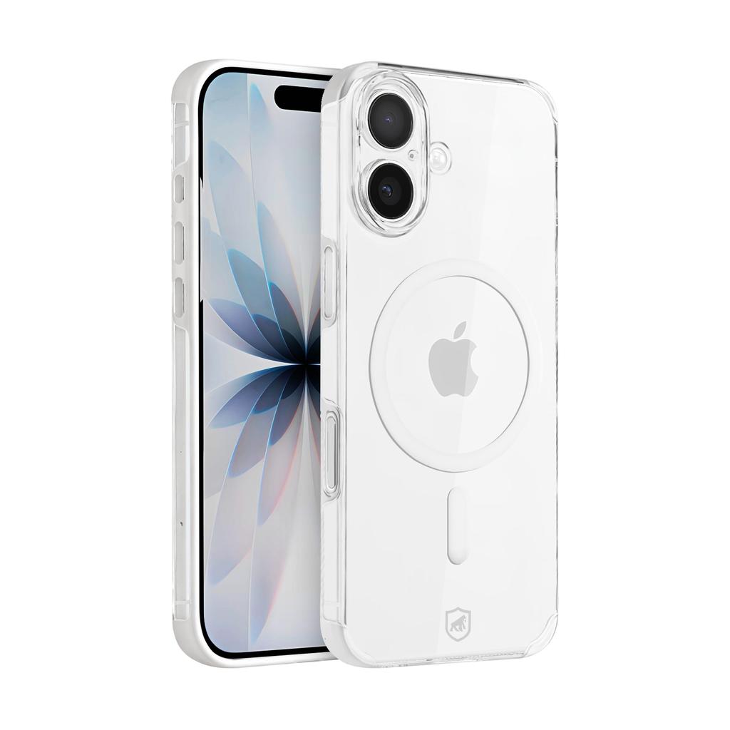 Capa case capinha para iPhone 17 - Crystal Edge Magsafe - Branca - NÃO AMARELA - Gshield em Oferta na Shopee