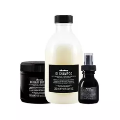 Kit Davines Oi - Sh e Másc de Nutrição e Leave-In