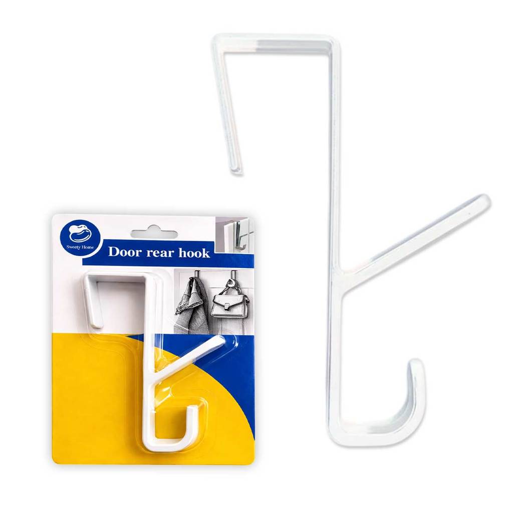 Suporte Porta Gancho Duplo Resistente Alça Apoio Bolsa Casaco Mochila Toalha Organizador