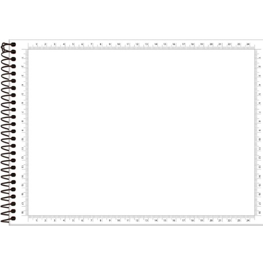 CADERNO DE DESENHO MILIMETRADO GRANDE CAPA DURA ESPIRAL 63G 60F FORONI em Oferta na Shopee