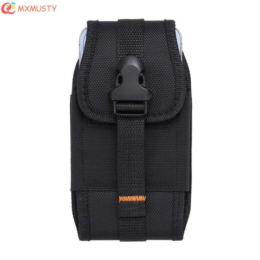 MXMUSTYZA Bolsa De Telefone Masculina , Celular , Cinto , Cintura , Capa Preta , Carteira