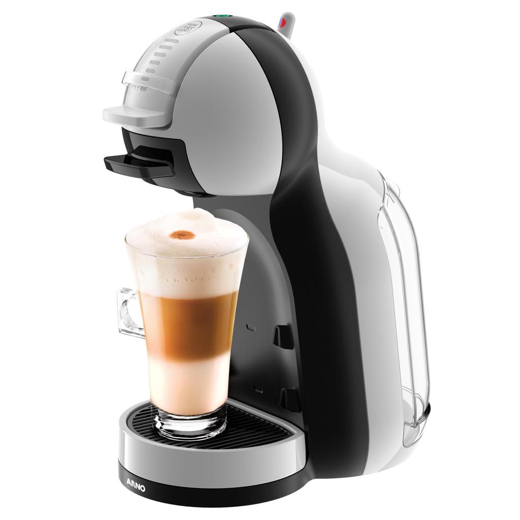 Imagem Cafeteira Nescafe Dolce Gusto Mini Me Cinza e Preta Automatica (220v)