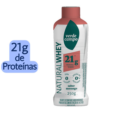 Verde Campo Iogurte Whey Morango em Oferta na Shopee