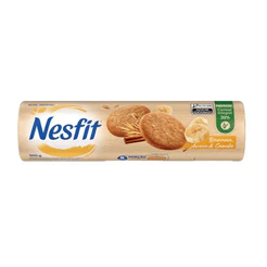 Biscoito Banana, Aveia & Canela Nesfit