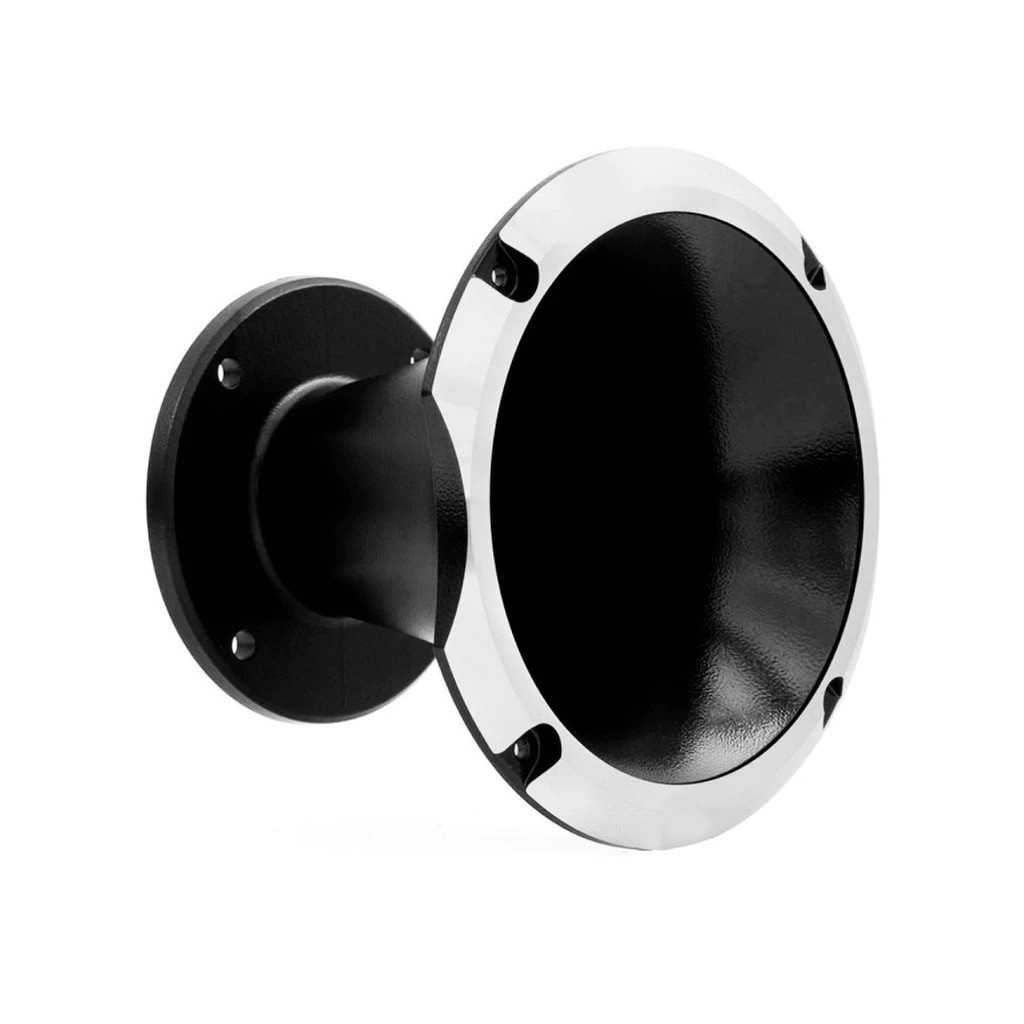 Corneta Bocal Alumínio Preta 1450 Com Flange 2 Polegadas Som Carro em Oferta na Shopee