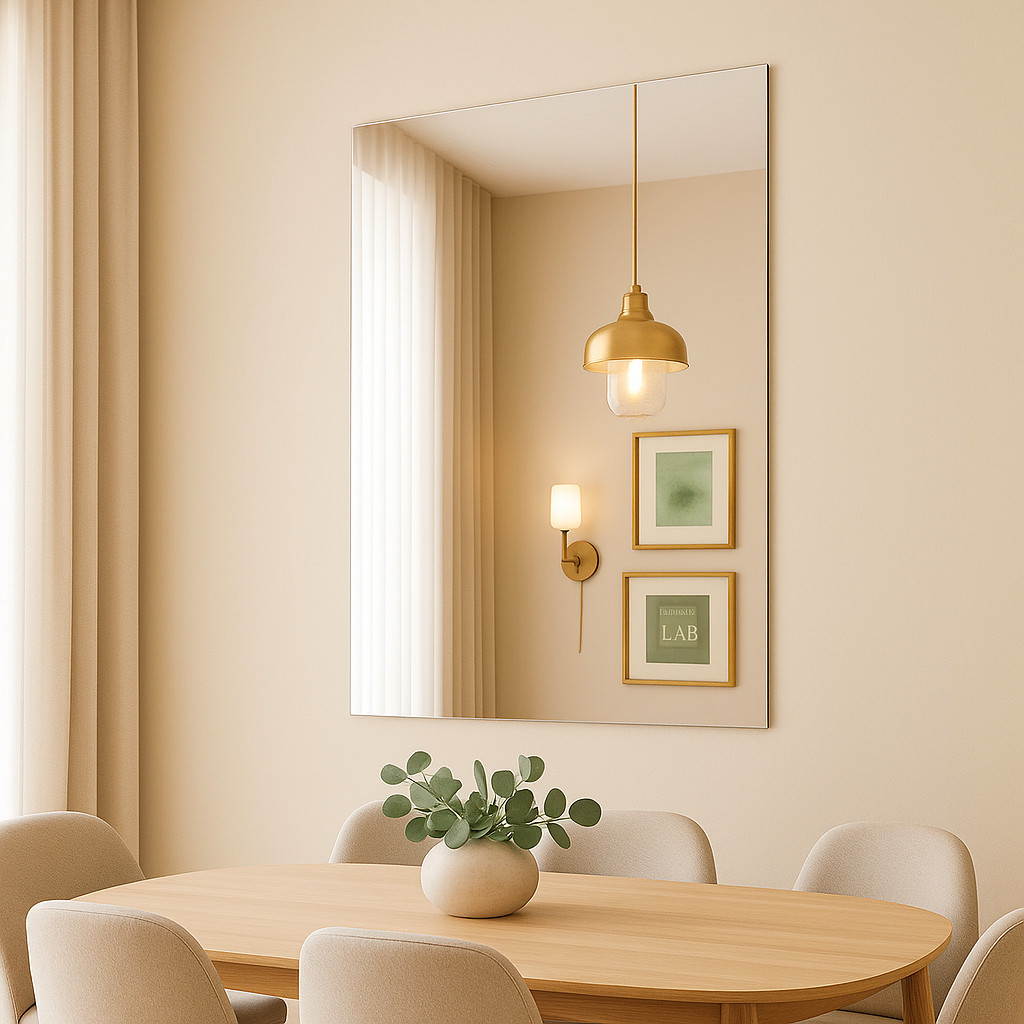 ESPELHO PREMIUM 80X70CM VIDRO 4MM