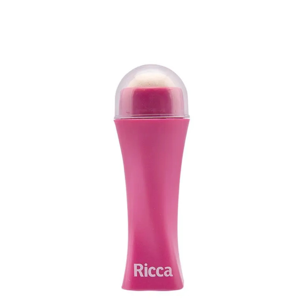 Ricca - Rolo Facial Super - Pedra Vulcânica para Oleosidade