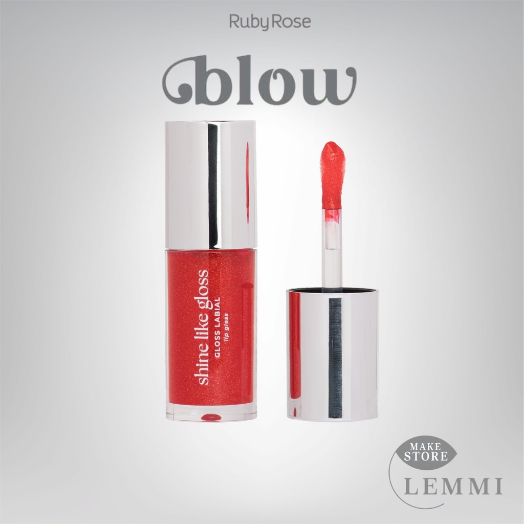 Gloss Labial Shine Like Linha Blow - Ruby Rose