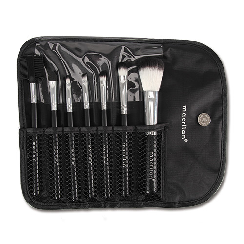 KIT KP13E COM 7 PINCEIS P/ MAQUIAGEM MACRILAN