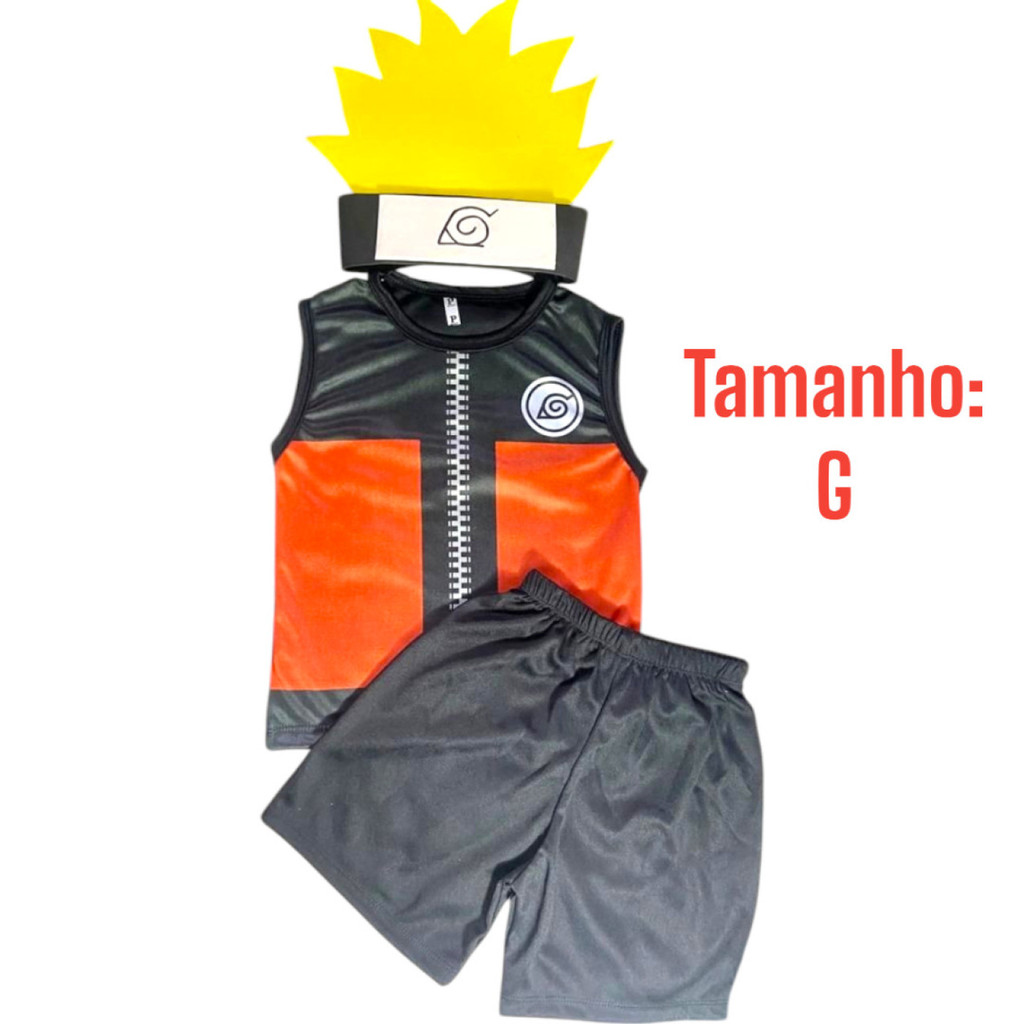 Fantasia Infantil Masculina Carnaval G Veste 6 a 8 Anos