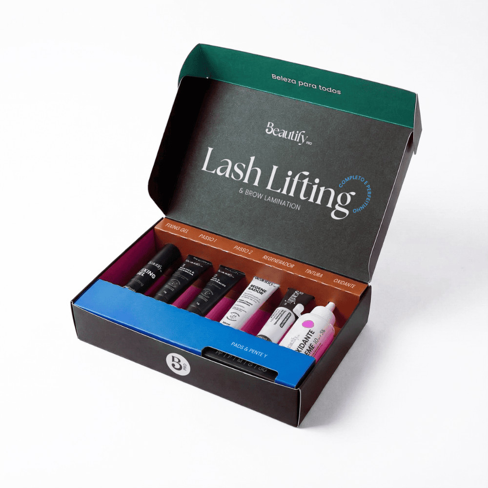 Kit Completo Lash Lifting e Brow Lamination - Beautify Pro