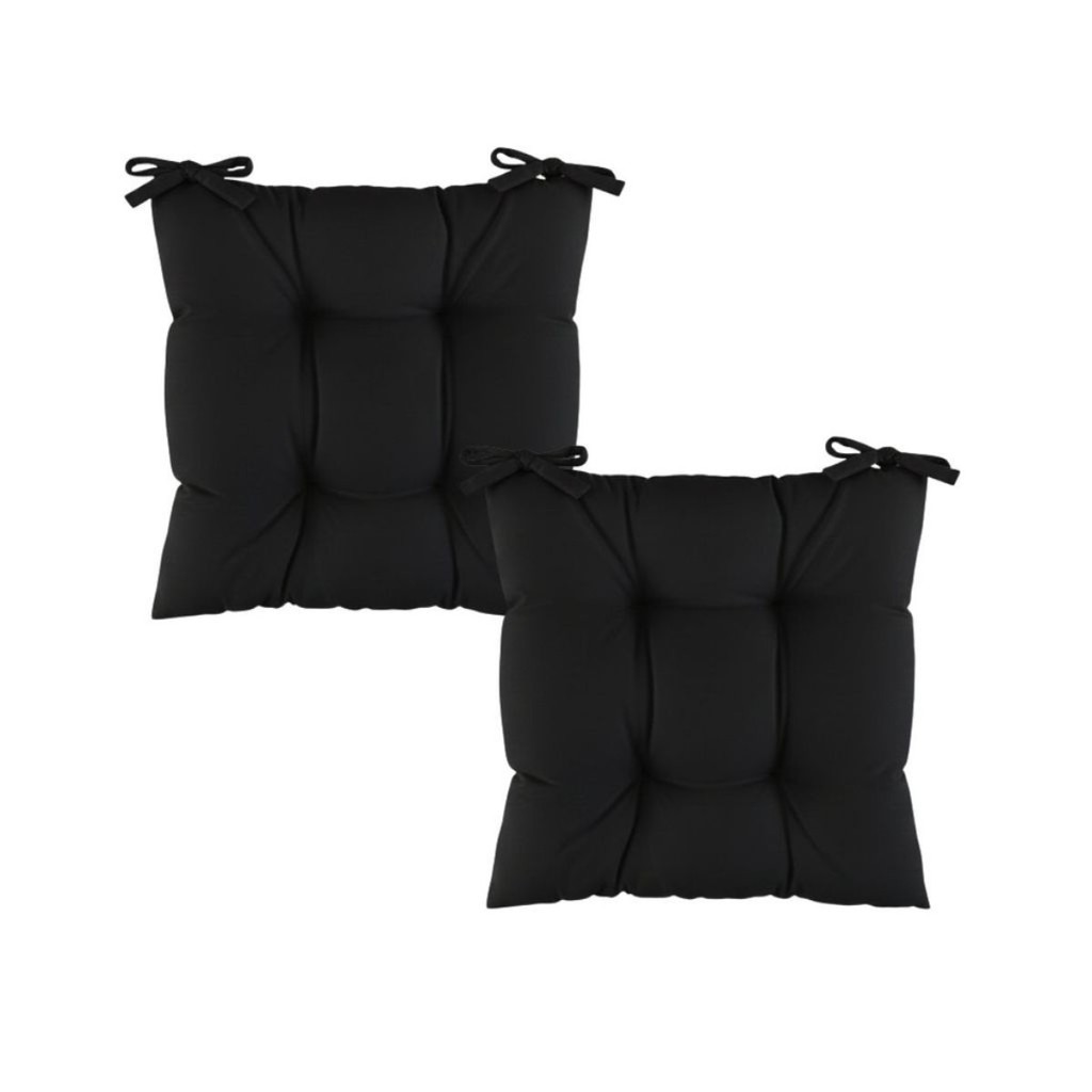 Kit 2 Almofadas Decorativa Futon Assento De Cadeira Sofá Pallet Banco Diversas Cores 40x40cm Macio em Oferta na Shopee