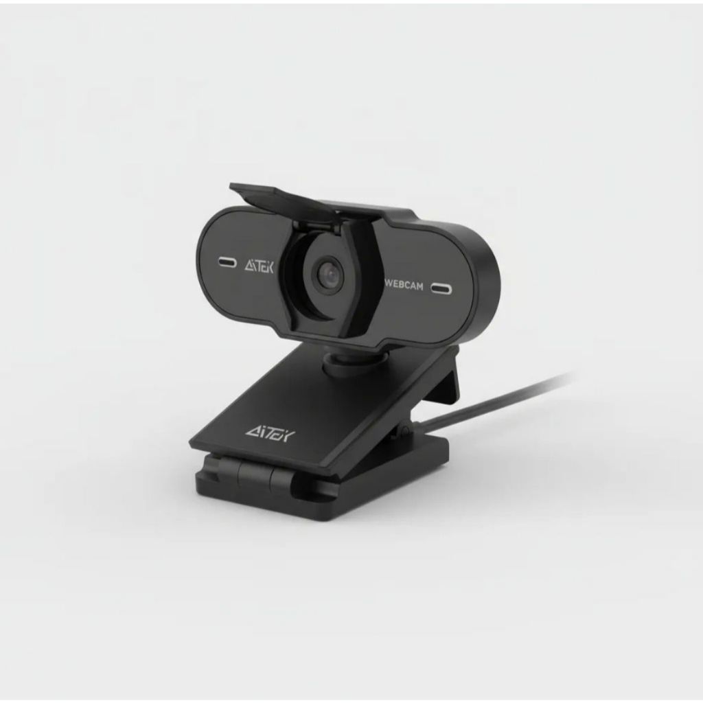 Webcam Full Hd 1080P 2MP Com microfone USB Para windows Mac - AITEK