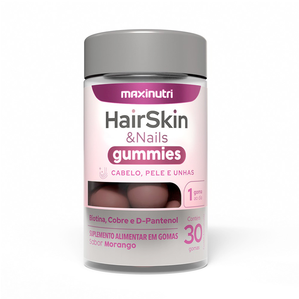 HairSkin Gummies 30 Gomas Maxinutri